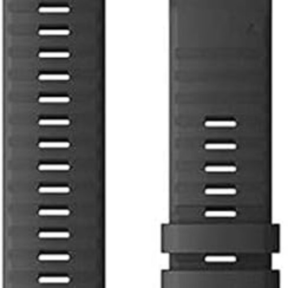 NWOB auth Garmin QuickFit 22 Watch Quick Fit Slate grey silicon black metal - Picture 7 of 8